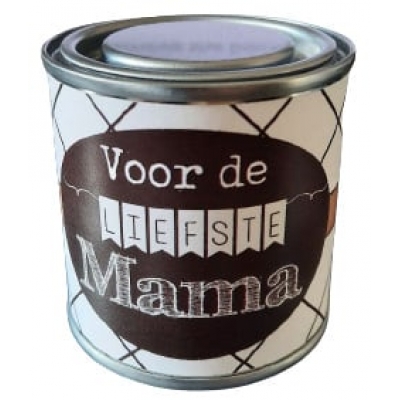 Blikje voor de liefste mama 