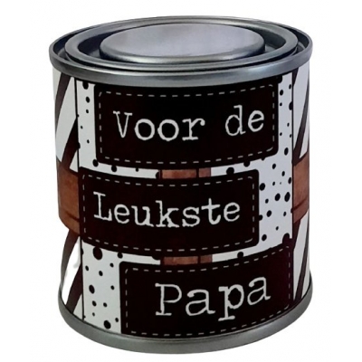 Blikje voor de leukste papa