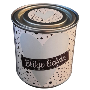 blikje liefde mint