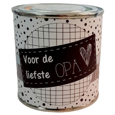 Blikje voor de leukste opa