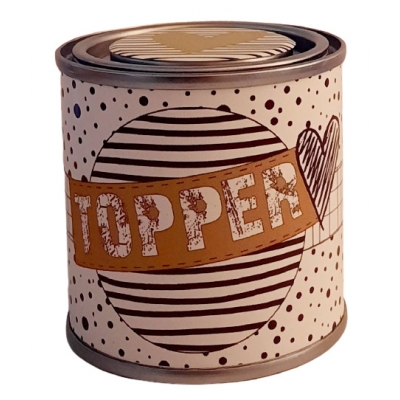 Blikje topper
