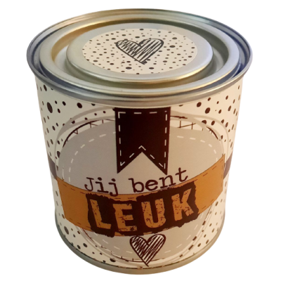 Blikje jij bent leuk.
