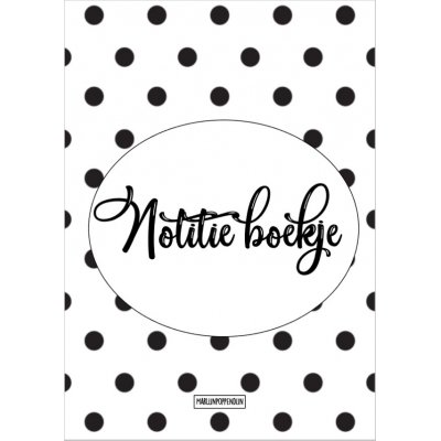 Voor notitie blokje, alleen voorkant.