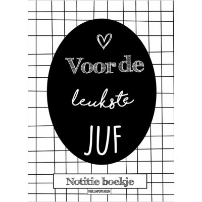 Voor notitie blokje, alleen voorkant.