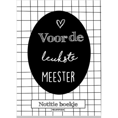 Voor notitie blokje, alleen voorkant.