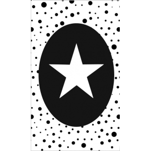 39.klein kaartje met afbeelding ster.