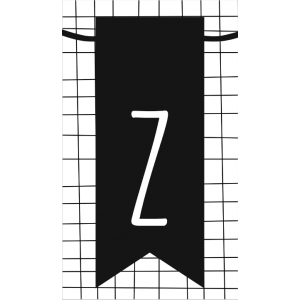 36.klein kaartje met letter Z