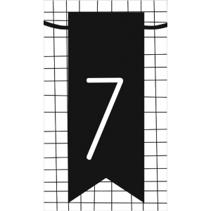 8.klein kaartje met cijfer 7