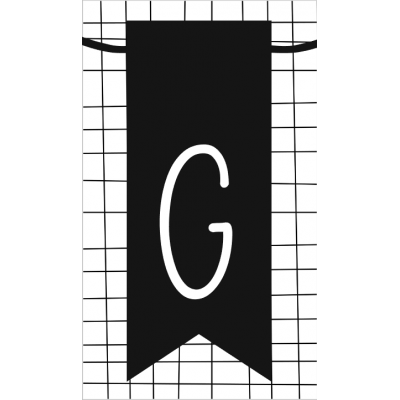 17.klein kaartje met letter G